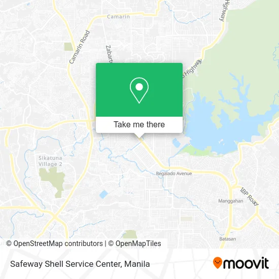 Safeway Shell Service Center map