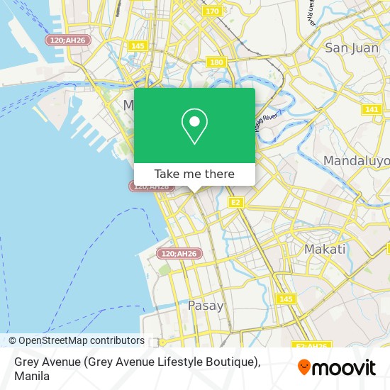 Grey Avenue (Grey Avenue Lifestyle Boutique) map