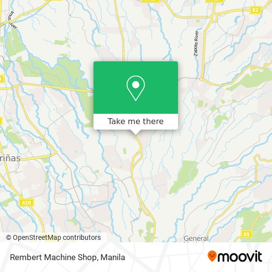 Rembert Machine Shop map