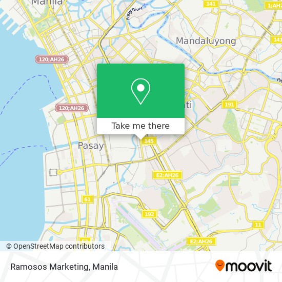 Ramosos Marketing map