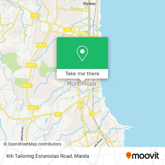 4th Tailoring Estanislao Road map