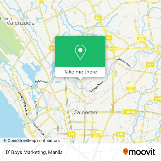 D' Boys Marketing map