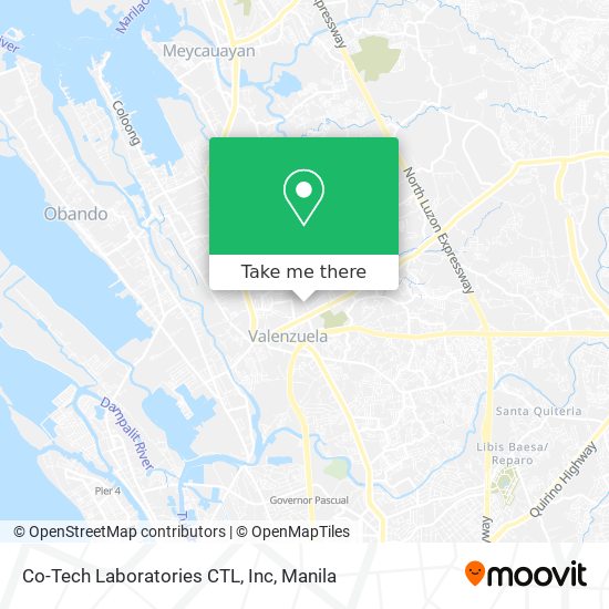 Co-Tech Laboratories CTL, Inc map