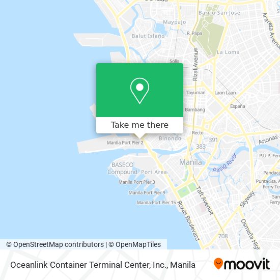 Oceanlink Container Terminal Center, Inc. map