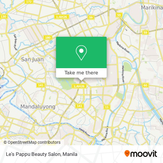 Le's Pappu Beauty Salon map