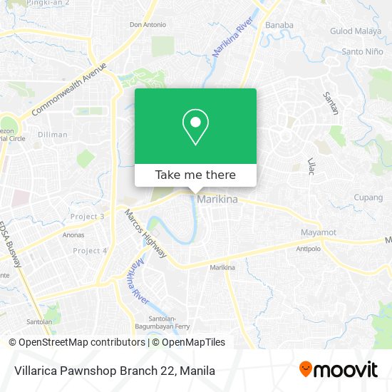Villarica Pawnshop Branch 22 map