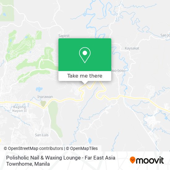 Polisholic Nail & Waxing Lounge - Far East Asia Townhome map