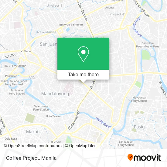 Coffee Project map