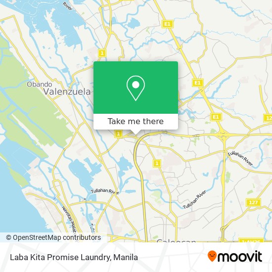Laba Kita Promise Laundry map