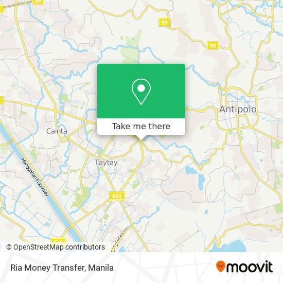 Ria Money Transfer map