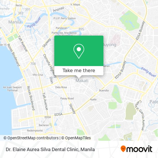 Dr. Elaine Aurea Silva Dental Clinic map