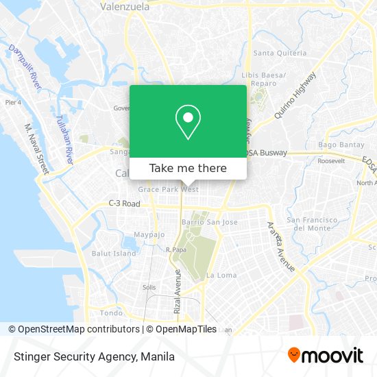 Stinger Security Agency map