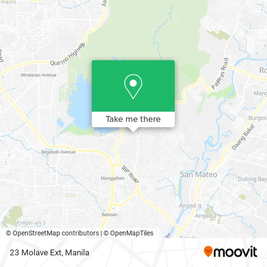 23 Molave Ext map