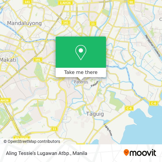 Aling Tessie's Lugawan Atbp. map