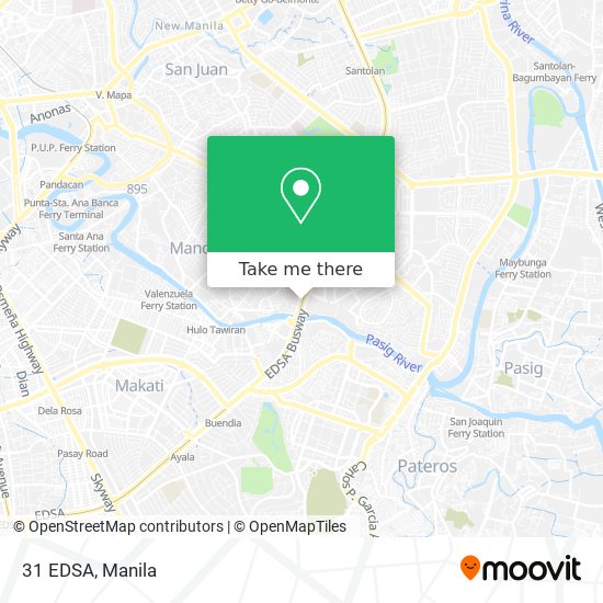 31 EDSA map