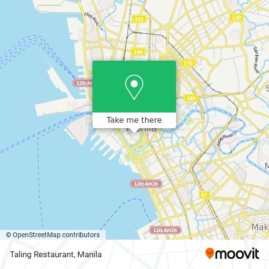 Taling Restaurant map