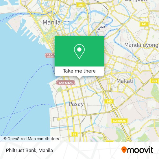 Philtrust Bank map