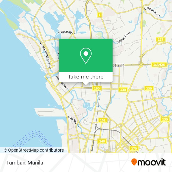 Tamban map