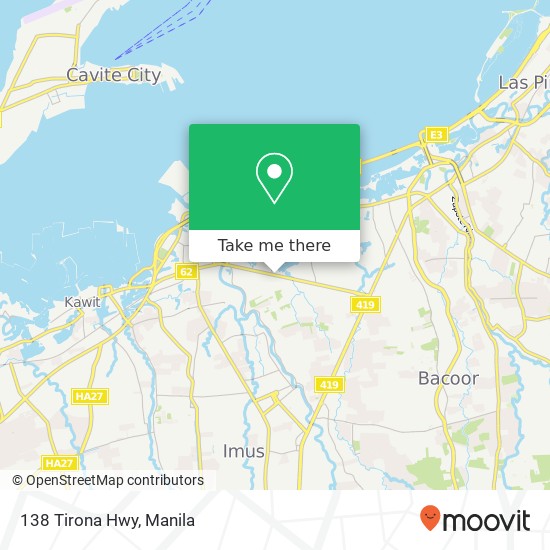 138 Tirona Hwy map