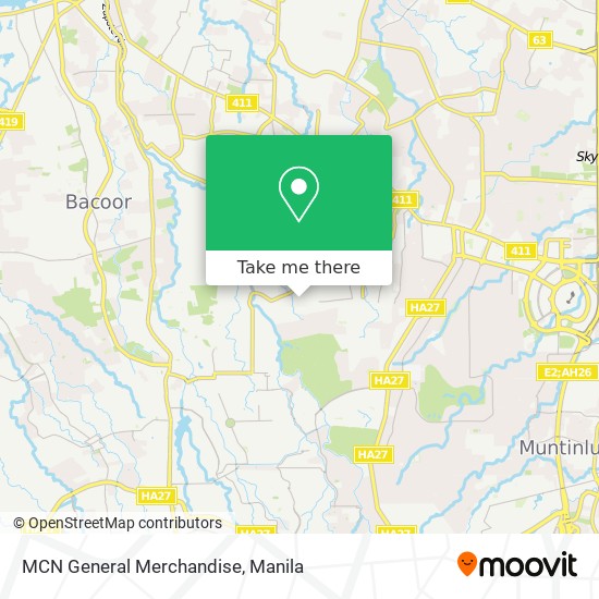 MCN General Merchandise map