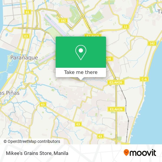 Mikee's Grains Store map