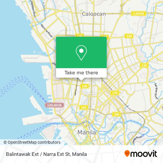 Balintawak Ext / Narra Ext St map