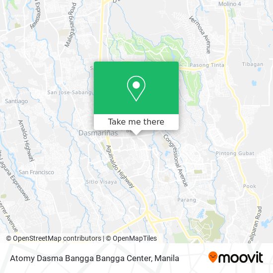 Atomy Dasma Bangga Bangga Center map