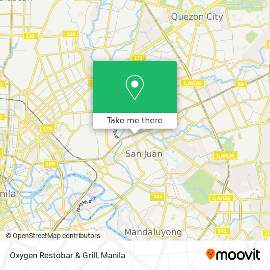 Oxygen Restobar & Grill map