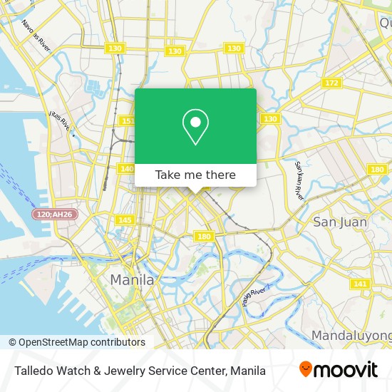 Talledo Watch & Jewelry Service Center map