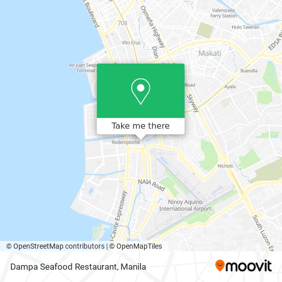 Dampa Seafood Restaurant map