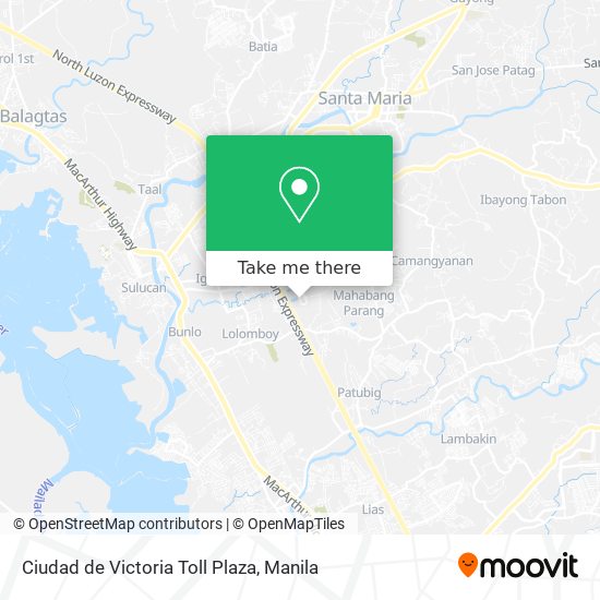 Ciudad de Victoria Toll Plaza map