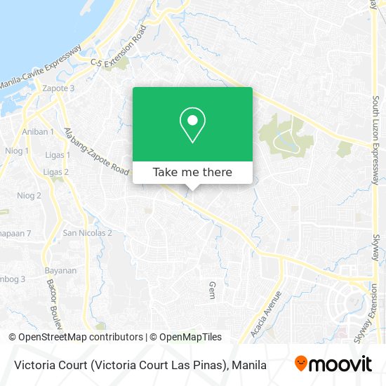 Victoria Court (Victoria Court Las Pinas) map