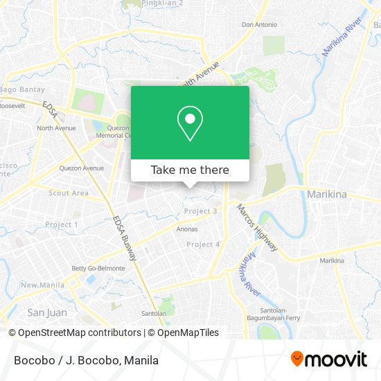 Bocobo / J. Bocobo map