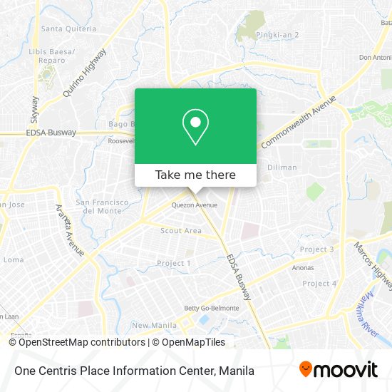One Centris Place Information Center map