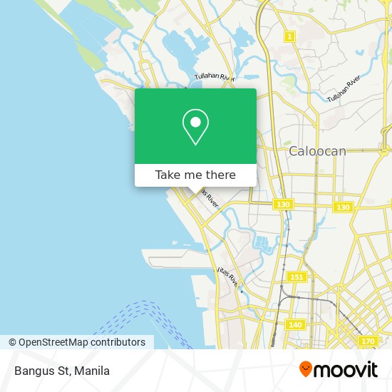 Bangus St map