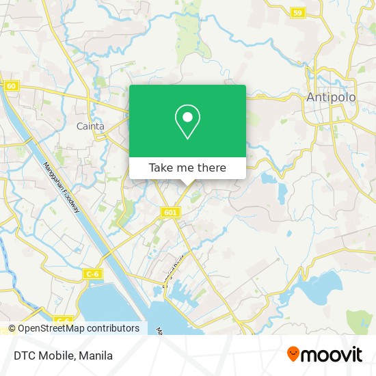 DTC Mobile map