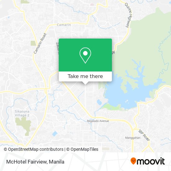 McHotel Fairview map