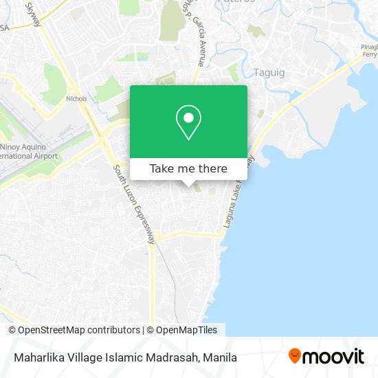 Maharlika Village Islamic Madrasah map