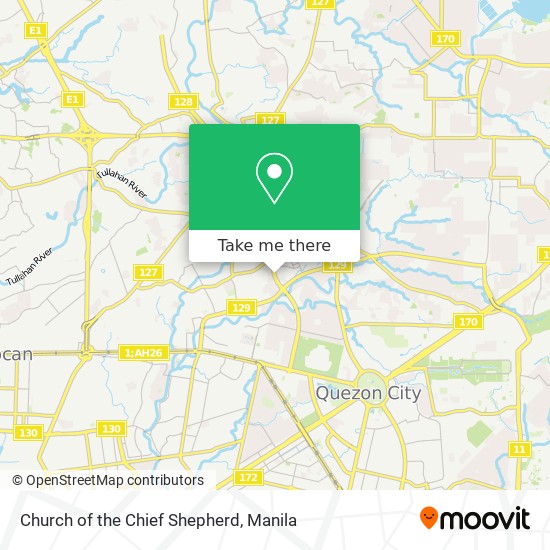 Church of the Chief Shepherd map