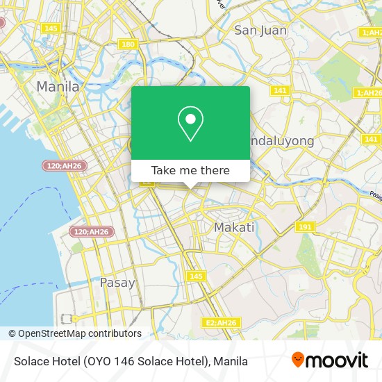 Solace Hotel (OYO 146 Solace Hotel) map
