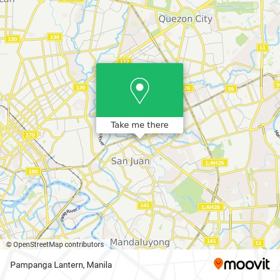 Pampanga Lantern map
