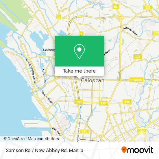 Samson Rd / New Abbey Rd map