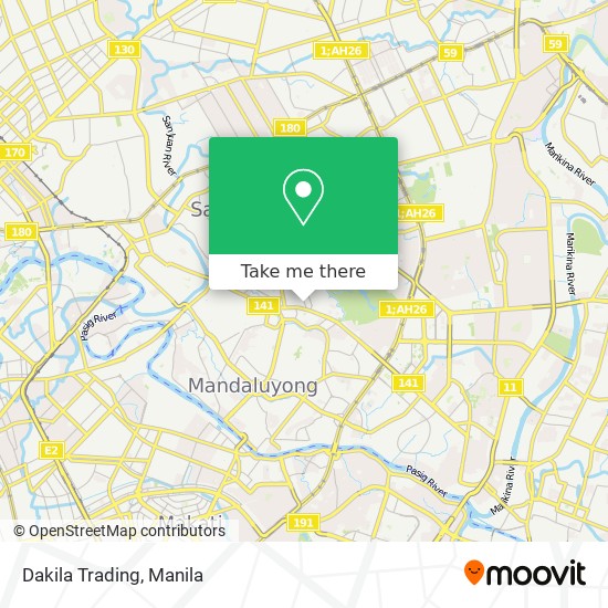 Dakila Trading map