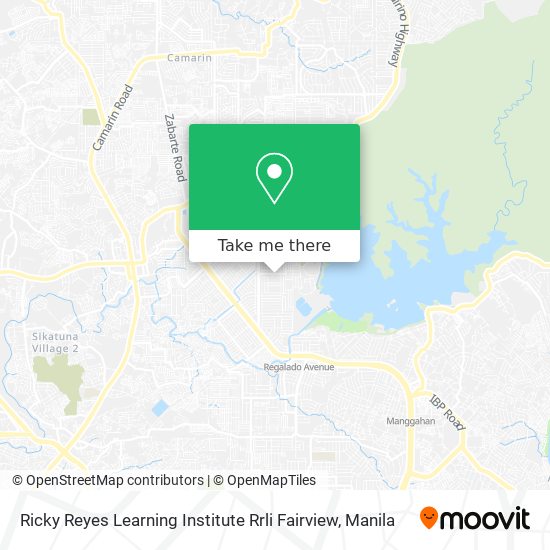 Ricky Reyes Learning Institute Rrli Fairview map