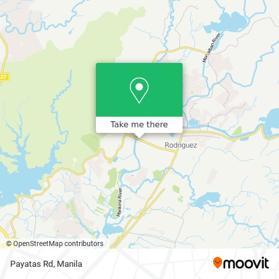 Payatas Rd map