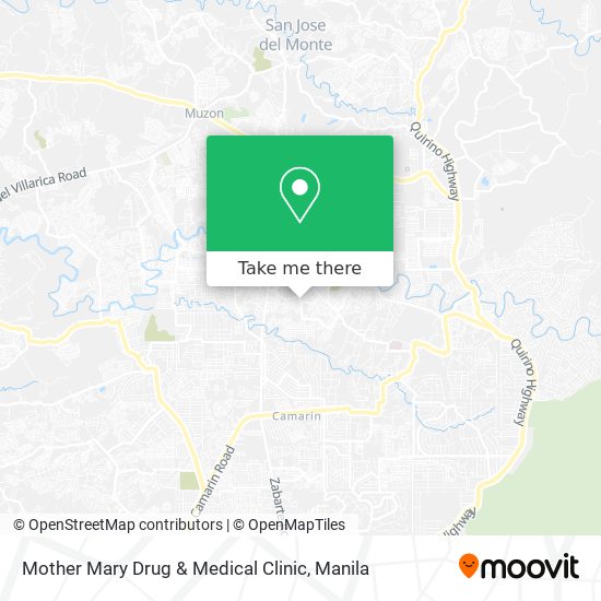 Mother Mary Drug & Medical Clinic map