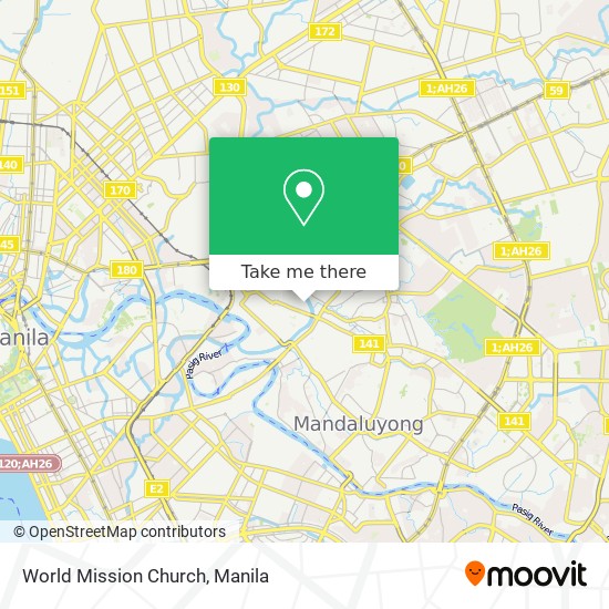 World Mission Church map