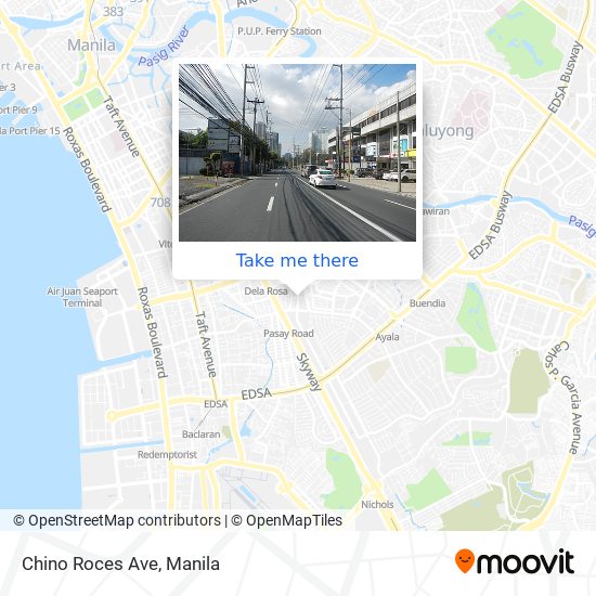 Chino Roces Ave map