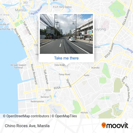 Chino Roces Ave map