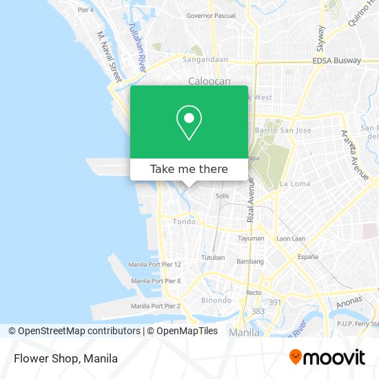 Flower Shop map